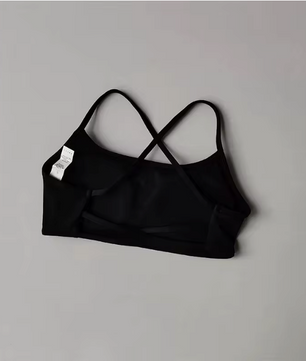 Dames Sportbeha – Cross Back Fitness BH met Schokabsorptie en Ademend Design