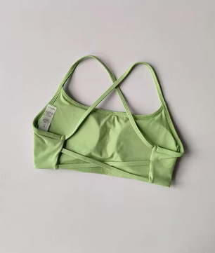 Dames Sportbeha – Cross Back Fitness BH met Schokabsorptie en Ademend Design