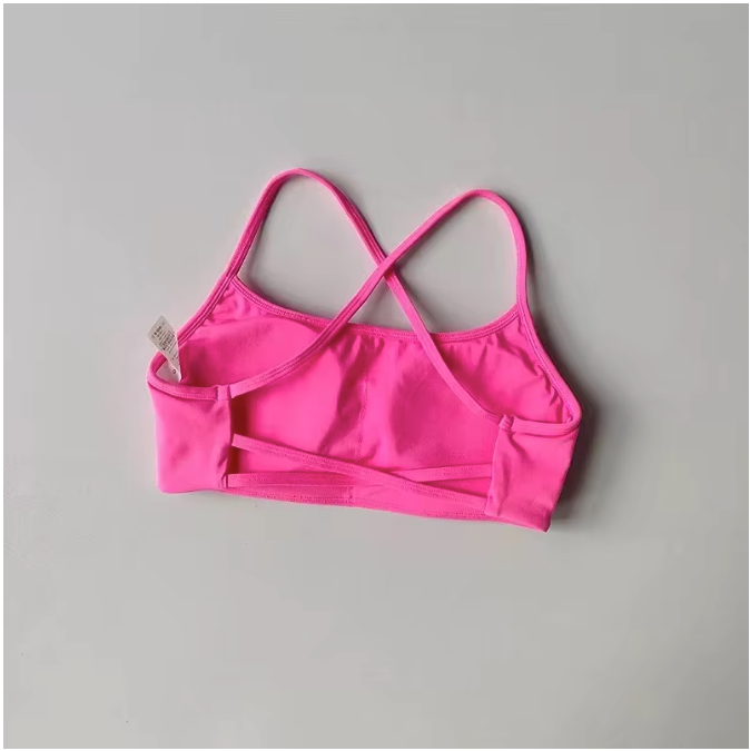 Dames Sportbeha – Cross Back Fitness BH met Schokabsorptie en Ademend Design