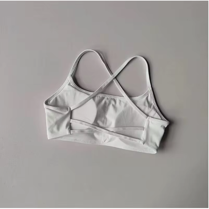 Dames Sportbeha – Cross Back Fitness BH met Schokabsorptie en Ademend Design