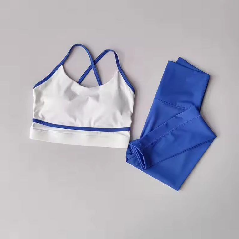 Dames Yogaset 2-delig – Sportbeha en High Waist Legging Fitness Set