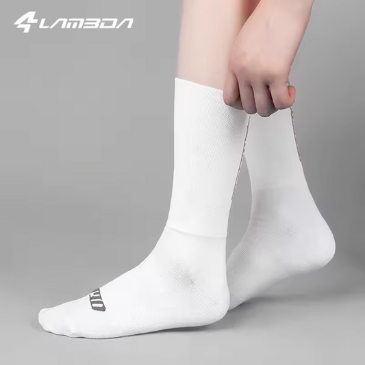 Compressie Fietssokken – Ademend en Antislip Sport Sokken voor Hardlopen, Fietsen en Fitness