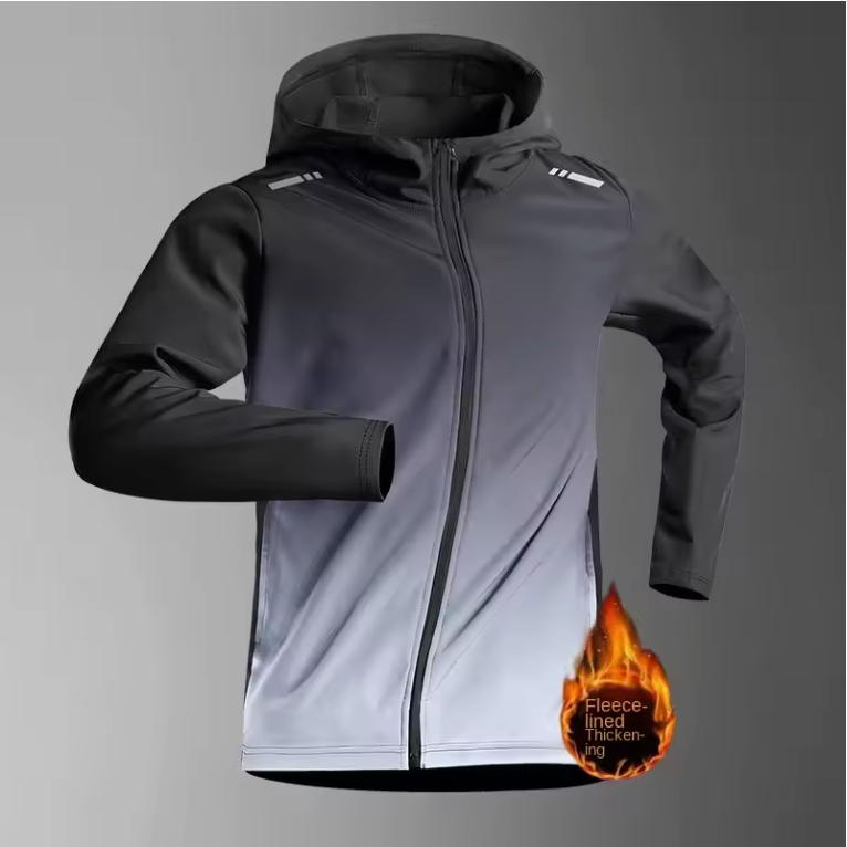 Sneldrogend Hardloopjack Heren – Lichtgewicht Sport Windjack voor Training en Outdoor Activiteiten
