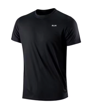 Heren Sportshirt Sneldrogend – Lichtgewicht Gym T-shirt met Ronde Hals voor Hardlopen en Training