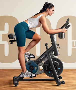 Hometrainer Fiets – Stil en Verstelbaar met Tablet Houder