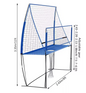 Multisport Net Set – Verstelbaar Volleybal, Badminton en Tennis Net met Draagtas