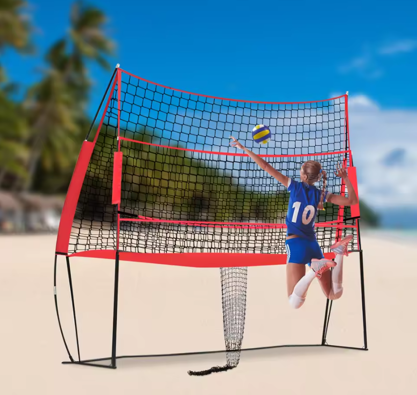 Multisport Net Set – Verstelbaar Volleybal, Badminton en Tennis Net met Draagtas