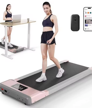 3-in-1 Compacte Loopband voor Thuis en Onder Bureau – Stil, Draagbaar en Ruimtebesparend Design
