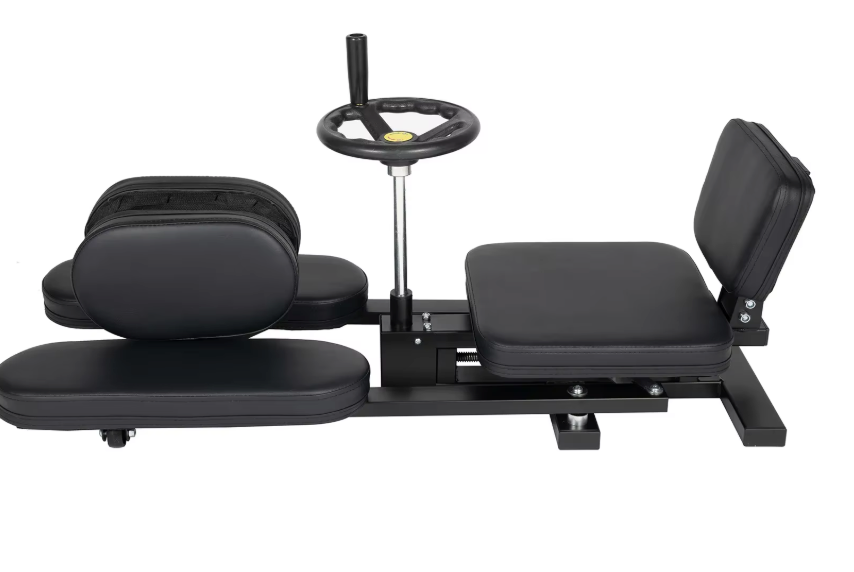 Beenspreider Stretchmachine – 3-Staaf Beenstretcher met Verstelbare Hoek tot 180° voor Flexibiliteitstraining