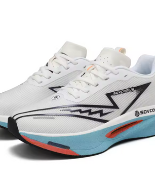 Carbon Hardloopschoenen – Lichtgewicht Ademend en Antislip Sport Sneakers voor Marathon en Training