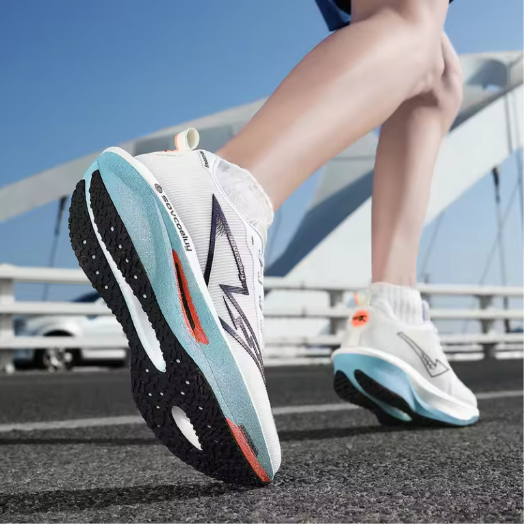 Carbon Hardloopschoenen – Lichtgewicht Ademend en Antislip Sport Sneakers voor Marathon en Training