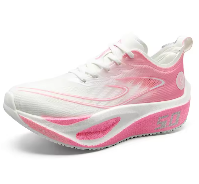 Carbon Hardloopschoenen Unisex – Lichtgewicht Ademend met Responsieve Demping voor Marathon en Training