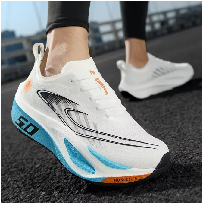 Carbon Hardloopschoenen Unisex – Lichtgewicht Ademend met Responsieve Demping voor Marathon en Training