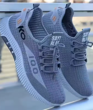 Heren Sneakers – Ademend Air Mesh Casual Sportschoenen Lichtgewicht en Comfortabel