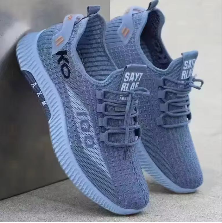 Heren Sneakers – Ademend Air Mesh Casual Sportschoenen Lichtgewicht en Comfortabel