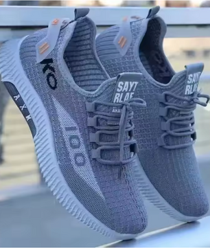 Heren Sneakers – Ademend Air Mesh Casual Sportschoenen Lichtgewicht en Comfortabel