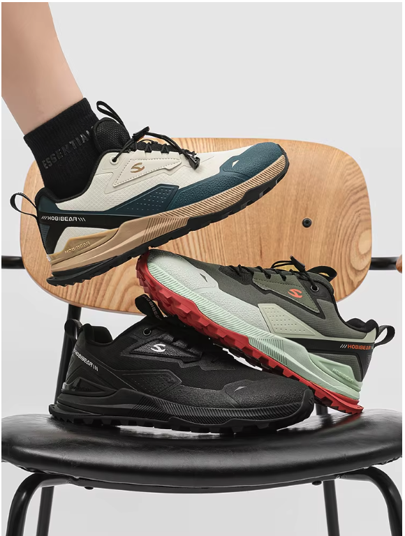 Unisex Wandelschoenen – Comfortabele Outdoor Sneakers met Antislip Zool en Elastische Sluiting