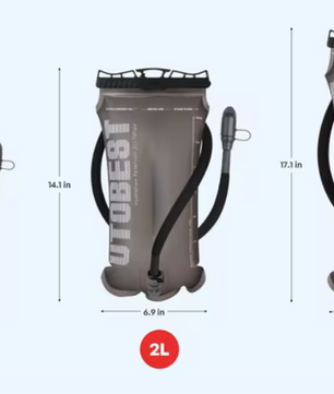 Waterzak Drinkrugzak – Lekvrij TPU Hydratatie Reservoir met Slang voor Wandelen en Fietsen