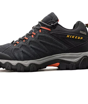 Leren Wandelschoenen Heren – Duurzame Outdoor Trekking Schoenen met Antislip Zool en Vetersluiting