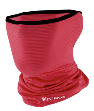 Multifunctionele Outdoor Gezichtsbedekking – Ademend Ice Silk Fietsmasker met UV-bescherming voor Zomer