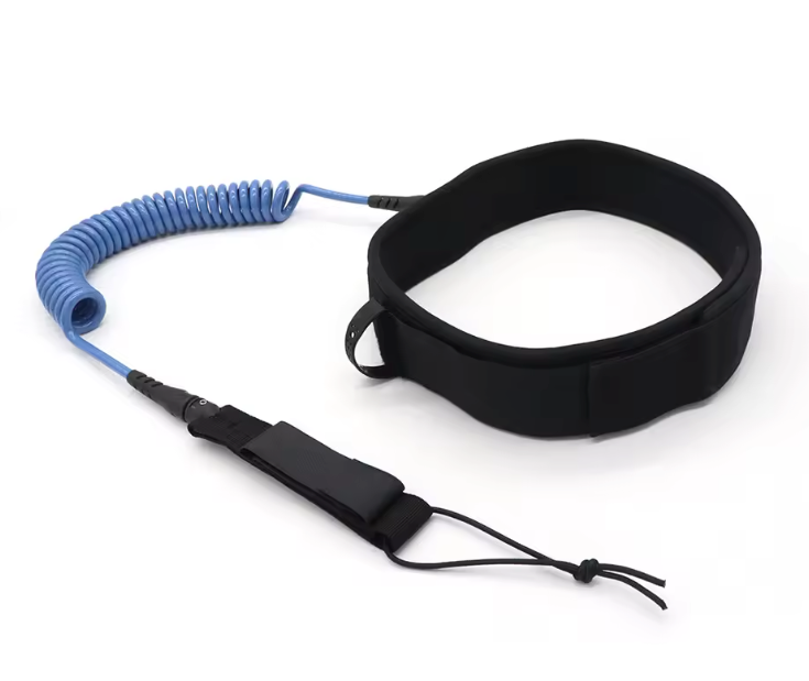 Surf Leash Tailleband 304 cm – Verstelbaar Veiligheidstouw voor SUP en Surfplank
