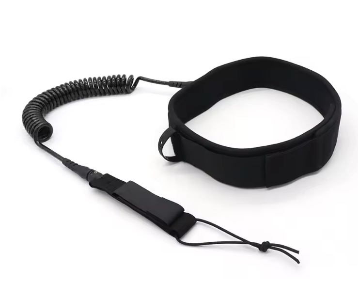 Surf Leash Tailleband 304 cm – Verstelbaar Veiligheidstouw voor SUP en Surfplank