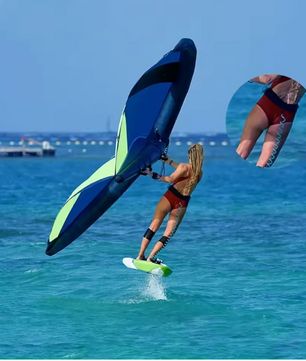 Surf Leash Tailleband 304 cm – Verstelbaar Veiligheidstouw voor SUP en Surfplank
