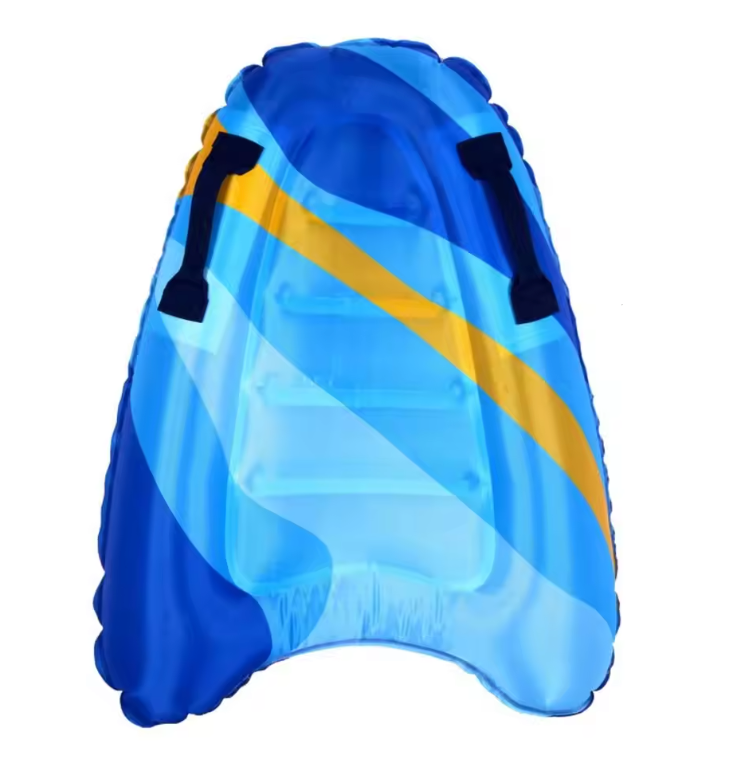 Opblaasbare Surfplank met Handgrepen – Lichtgewicht Opvouwbaar Bodyboard voor Zwemmen en Strand