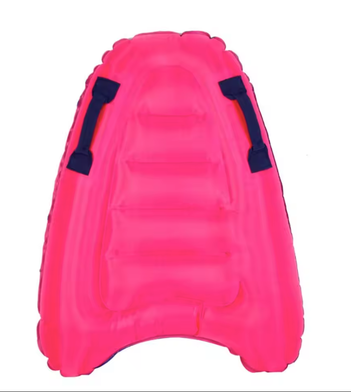 Opblaasbare Surfplank met Handgrepen – Lichtgewicht Opvouwbaar Bodyboard voor Zwemmen en Strand