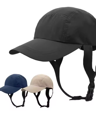Surfhoed met Kinband – UV-bescherming en Opvouwbare Zonnehoed voor Watersport en Outdoor