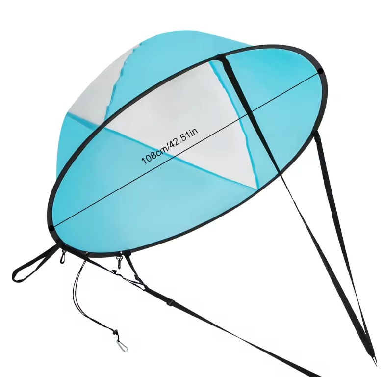 Opvouwbaar SUP Zeil 108 cm – Draagbaar Windsail voor Paddleboard, Kajak en Kano