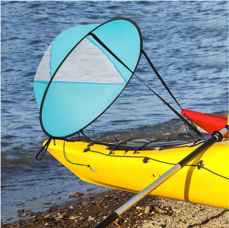 Opvouwbaar SUP Zeil 108 cm – Draagbaar Windsail voor Paddleboard, Kajak en Kano