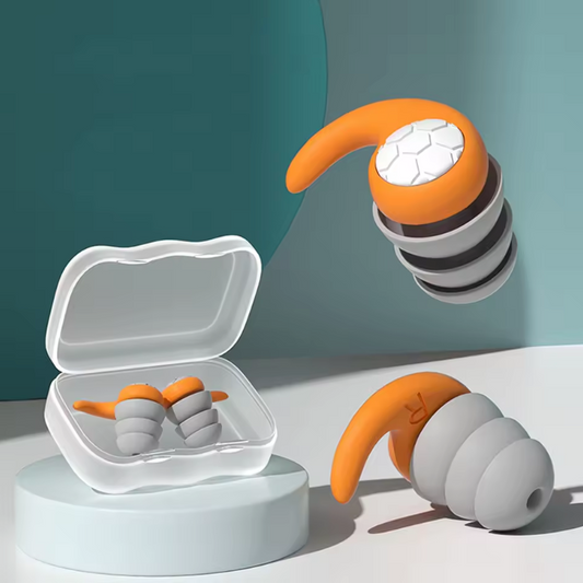 Siliconen Oordopjes Waterdicht – Herbruikbare Geluidsreductie Oorbeschermers voor Zwemmen en Slapen