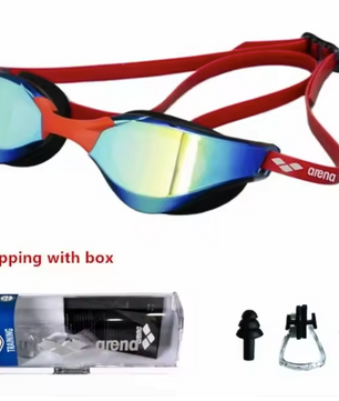 Professionele Race Zwembril – Waterdicht, Anti-Condens, UV400 Bescherming, High-Definition Lenzen voor Training en Wedstrijd