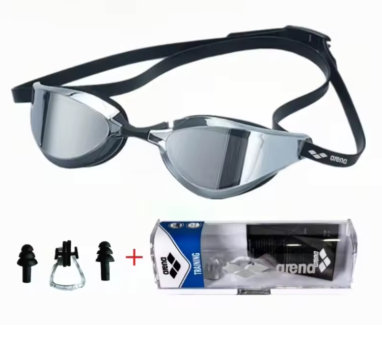 Professionele Race Zwembril – Waterdicht, Anti-Condens, UV400 Bescherming, High-Definition Lenzen voor Training en Wedstrijd