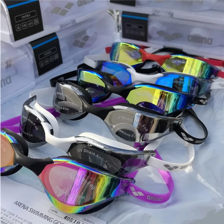 Professionele Race Zwembril – Waterdicht, Anti-Condens, UV400 Bescherming, High-Definition Lenzen voor Training en Wedstrijd