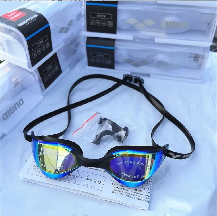 Professionele Race Zwembril – Waterdicht, Anti-Condens, UV400 Bescherming, High-Definition Lenzen voor Training en Wedstrijd