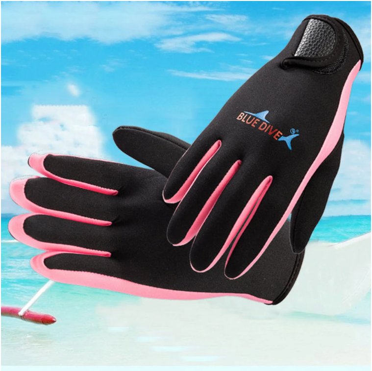 Neopreen Duikhandschoenen 1,5 mm – Antislip Wetsuit Handschoenen voor Zwemmen, Duiken en Watersport