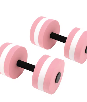Set van 2 Water Dumbbells – EVA Drijvende Fitness Halters voor Aquafitness en Zwemtraining