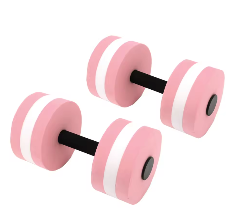 Set van 2 Water Dumbbells – EVA Drijvende Fitness Halters voor Aquafitness en Zwemtraining