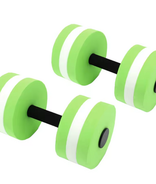 Set van 2 Water Dumbbells – EVA Drijvende Fitness Halters voor Aquafitness en Zwemtraining