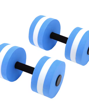 Set van 2 Water Dumbbells – EVA Drijvende Fitness Halters voor Aquafitness en Zwemtraining
