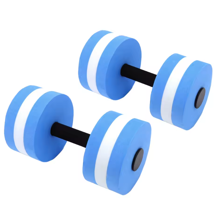 Set van 2 Water Dumbbells – EVA Drijvende Fitness Halters voor Aquafitness en Zwemtraining