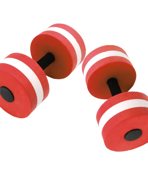 Set van 2 Water Dumbbells – EVA Drijvende Fitness Halters voor Aquafitness en Zwemtraining
