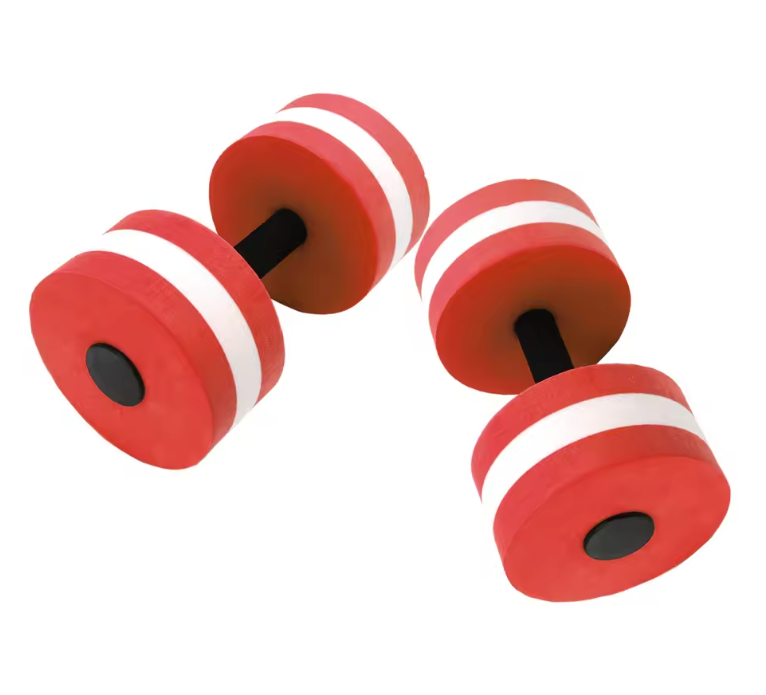 Set van 2 Water Dumbbells – EVA Drijvende Fitness Halters voor Aquafitness en Zwemtraining