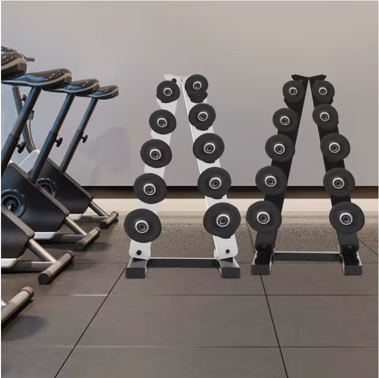 5-Laags A-Frame Halterhouder – Stalen Dumbbell Rek voor Thuisgym en Fitnessruimte