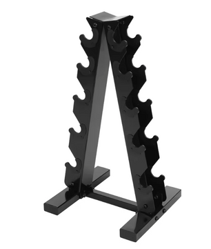 5-Laags A-Frame Halterhouder – Stalen Dumbbell Rek voor Thuisgym en Fitnessruimte