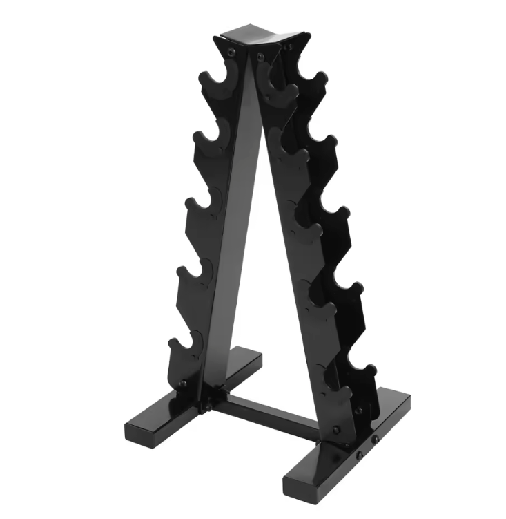 5-Laags A-Frame Halterhouder – Stalen Dumbbell Rek voor Thuisgym en Fitnessruimte