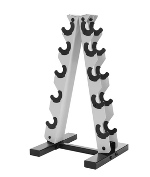 5-Laags A-Frame Halterhouder – Stalen Dumbbell Rek voor Thuisgym en Fitnessruimte