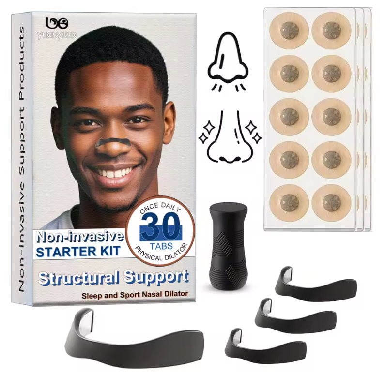 Magnetische Neusclip Trainer – Ademhalingshulp voor Sport, Slaap en Dagelijks Gebruik